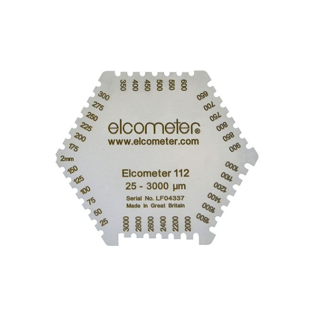 Elcometer 3236六角湿膜梳(不锈钢)K0003236M201